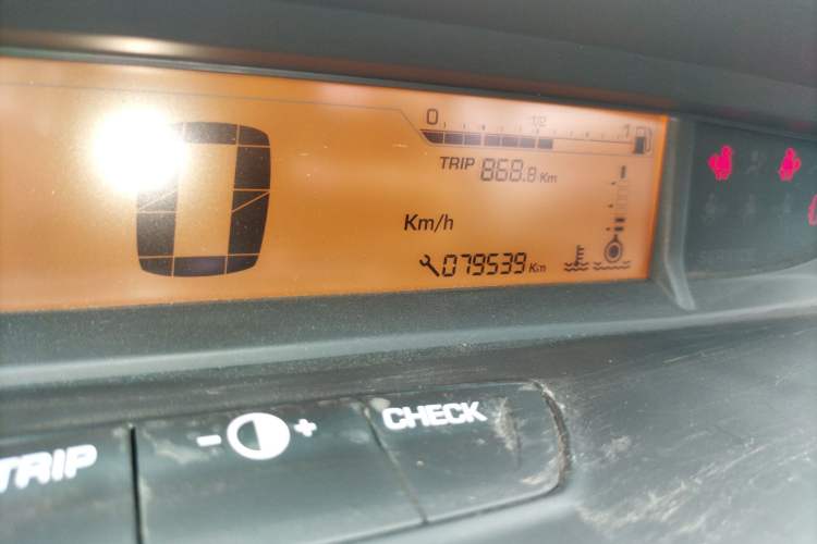 Used Citroen C-Quatre 2013 Sedan 1.6L Manual - Prestige Model Odometer Close Up