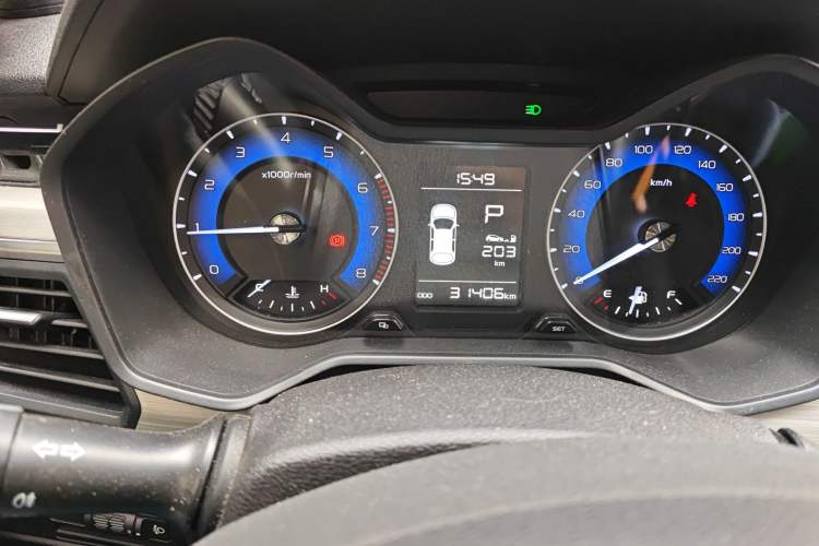 Used Geely Auto Vision X3 2020 1.5L CVT Luxury Model Instrument Cluster