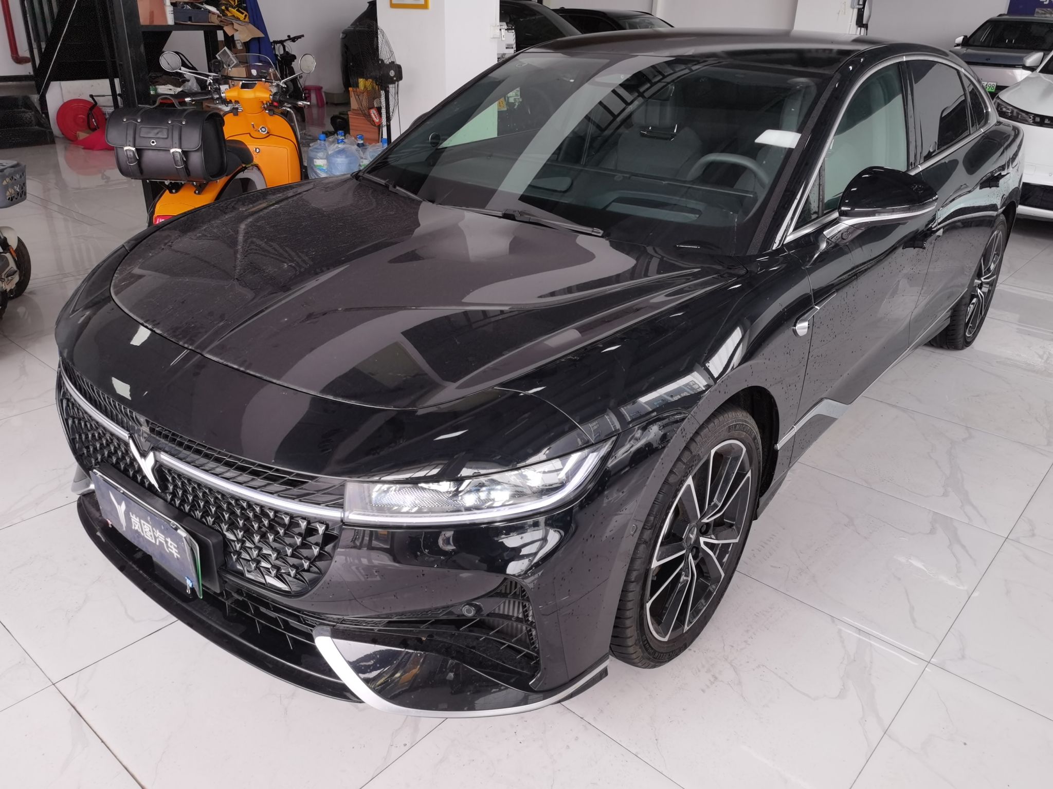 تحت مقدمة السيارة