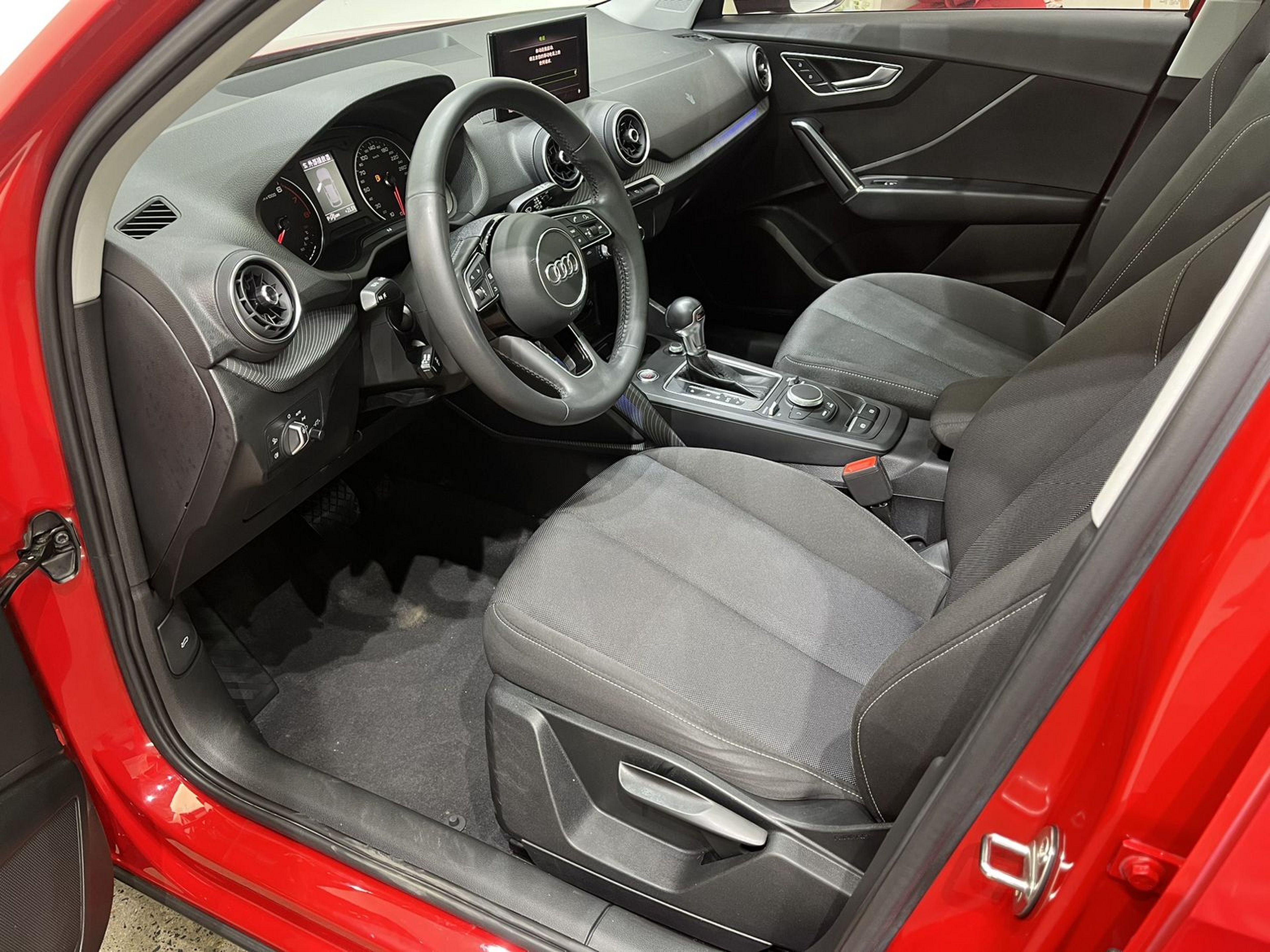 Avant de la voiture