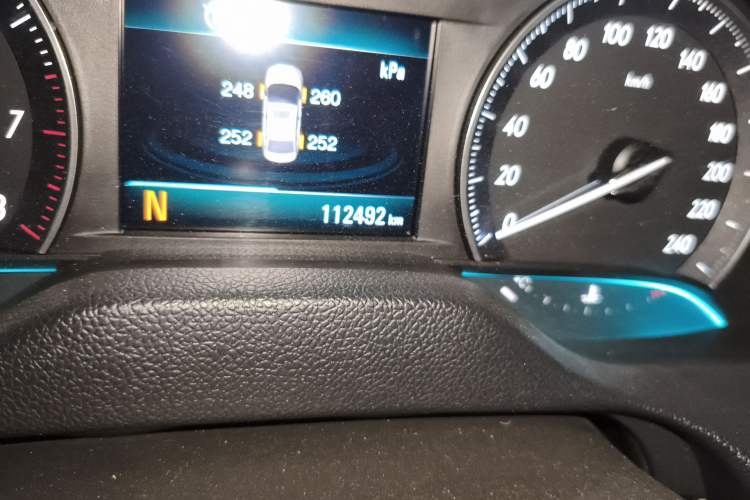 Used Buick GT 2016 15N Automatic Elite Edition Odometer Close Up