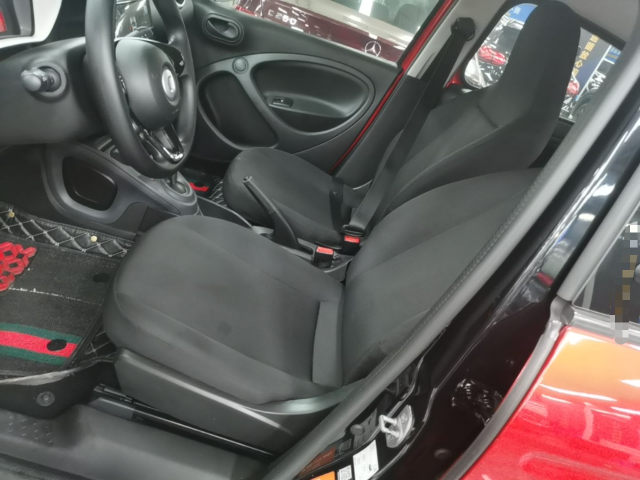 Avant de la voiture
