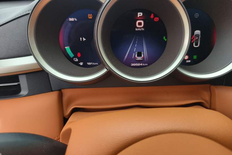 Used ORA Lightning Cat 2022 555 km Luxury Edition Odometer Close Up