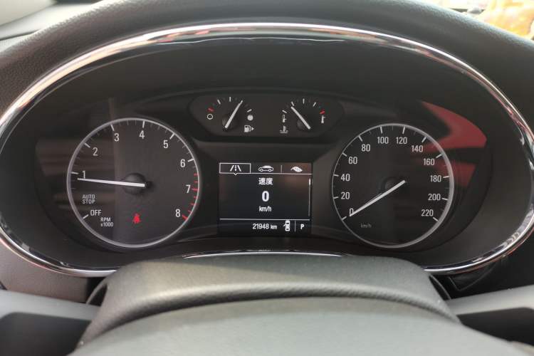 Used Buick Encore 2018 18T Automatic Two-Wheel Drive Urban Elite Model Instrument Cluster