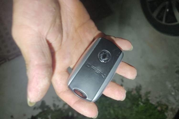 Used Dongfeng Fengon 580 2016 1.5T CVT Luxury Model Vehicle Key