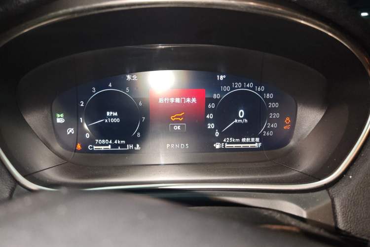 Used Lincoln Nautilus 2019 2.7T Four-Wheel Drive Prestige Edition China VI Standard Instrument Cluster
