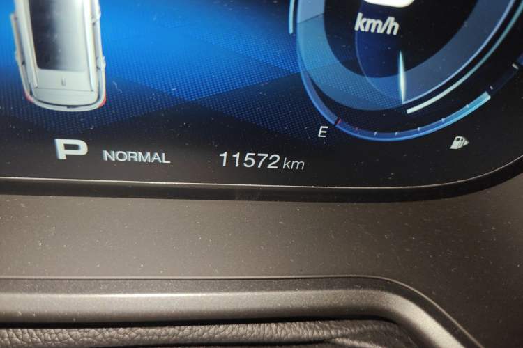 Used GAC Trumpchi GS4 2020 270T Automatic Smart Connectivity Edition Odometer Close Up