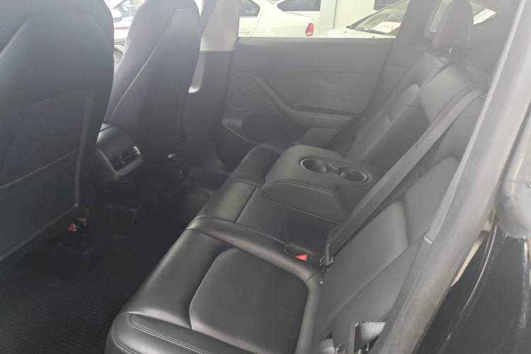 Used Tesla Model Y 2021 Standard Range Rear-Wheel Drive Version Left Rear Seat