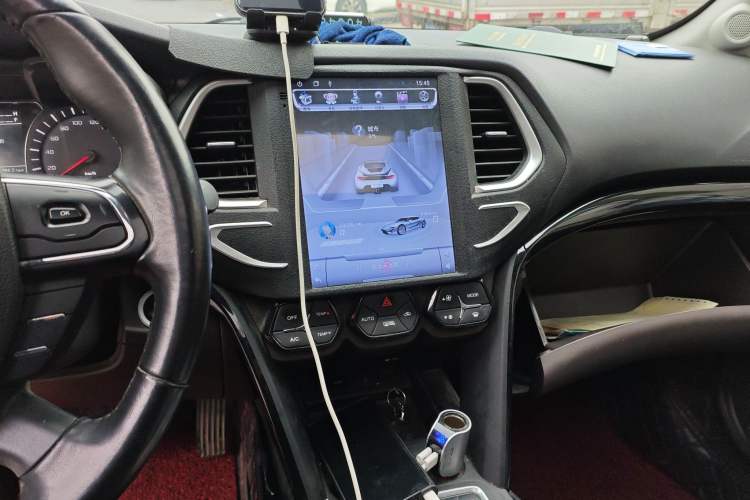 Used GAC Trumpchi GS4 New Energy 2017 1.5L PHEV Smart Enjoyment Edition Audio And AC Panel