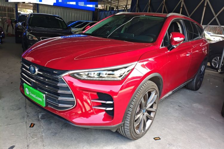 Used BYD Tang New Energy 2018 DM 2.0T All-Wheel Drive Smart Connectivity Luxury Model 7 Seats China V Emission Standard