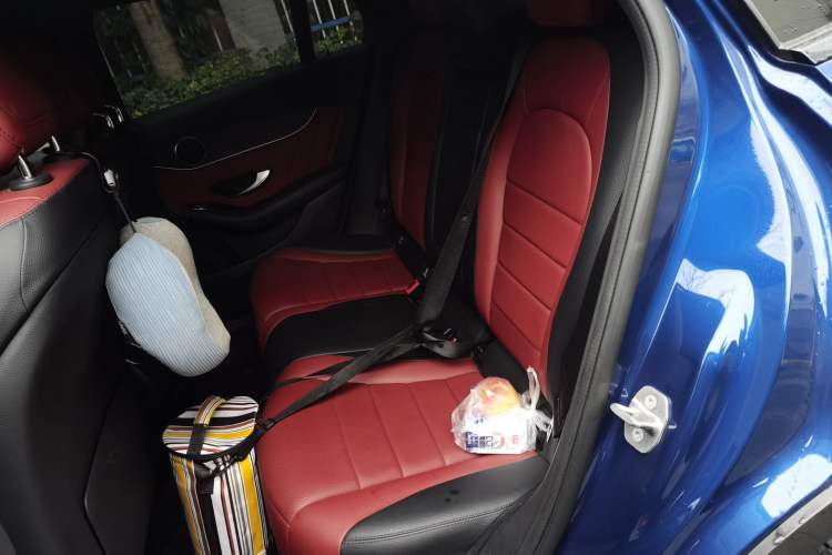 Used Mercedes-Benz GLC Coupe 2020 GLC 300 4MATIC Coupe SUV Left Rear Seat