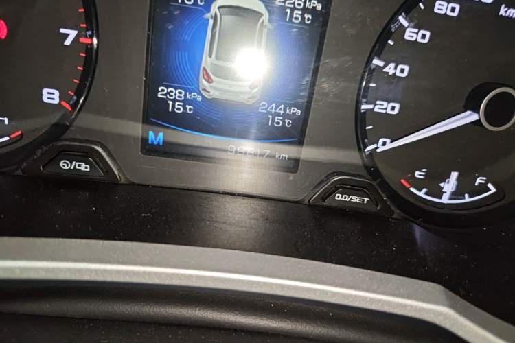 Used Geely Auto Emgrand GS 2019 1.4T Manual Ya Odometer Close Up