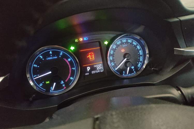 Used Toyota Corolla 2017 1.2T CVT GL-i Leather Edition Instrument Cluster