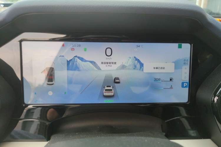 Used Geely Auto Monjaro L 2022 1.5T Leishen Hi·F Plug-in Hybrid Super Xun Instrument Cluster