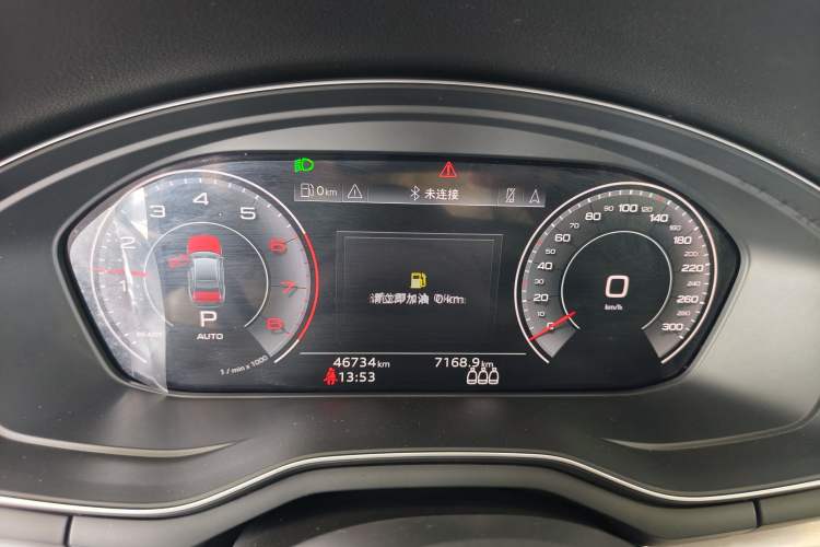 Used Audi A4L 2022 40 TFSI Luxury Dynamic Model Instrument Cluster