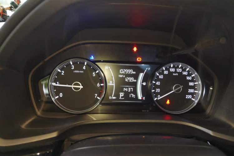 Used Honda Crider 2019 180 Turbo CVT Comfort Version China VI Odometer Close Up