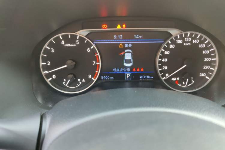 Used Nissan Teana 2022 2.0L XL-TLS Enjoyment Edition Odometer Close Up