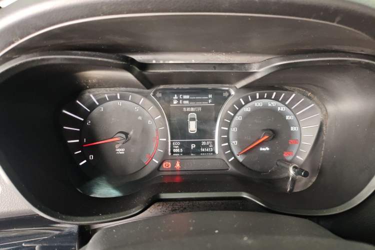 Used GAC Trumpchi GS4 2017 235T Automatic Two-Wheel Drive Luxury Smart Connectivity Version Instrument Cluster