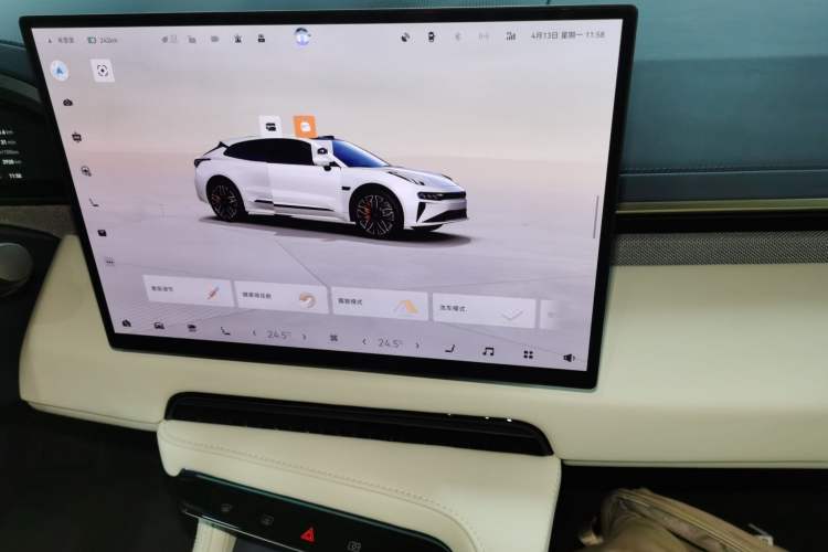 Used Zeekr 001 2025 YOU Edition 100 kWh All-Wheel Drive Audio And AC Panel