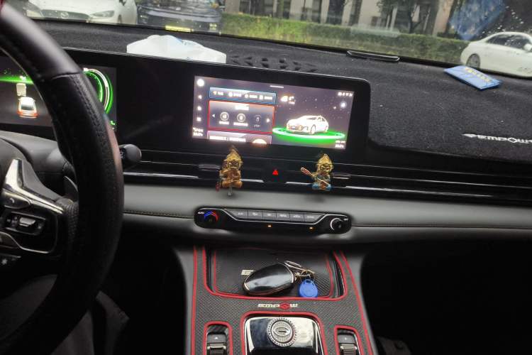 Used GAC Trumpchi EMPOW 2021 270T DCT J16 Version Audio And AC Panel