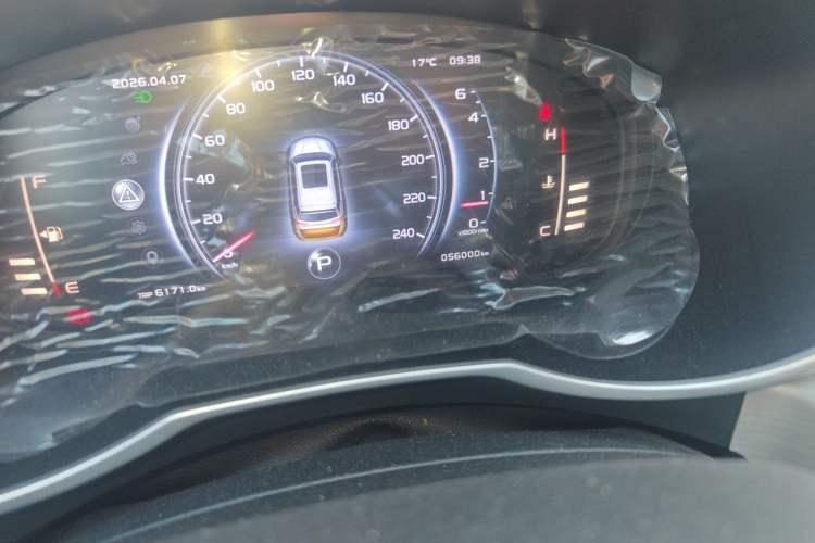 Used Geely Auto Emgrand X7 Sport 2018 1.8TD Automatic Two-Wheel Drive Smart Connect 4G Internet Edition Odometer Close Up