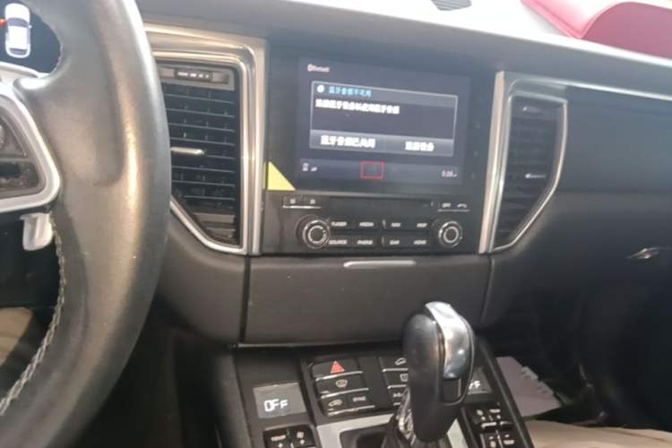 Used Porsche Macan 2017 Macan 2.0T Audio And AC Panel