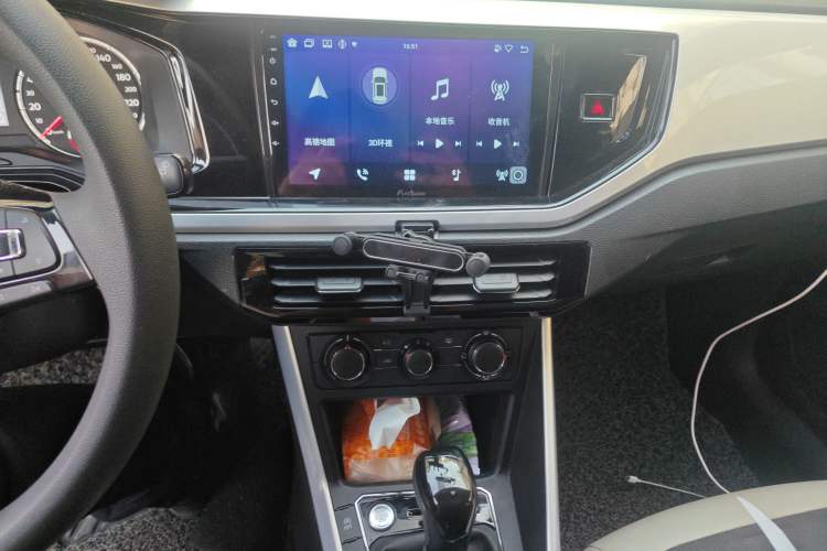 Used Volkswagen Polo 2021 Plus 1.5L Automatic Colorful Tech Edition Audio And AC Panel