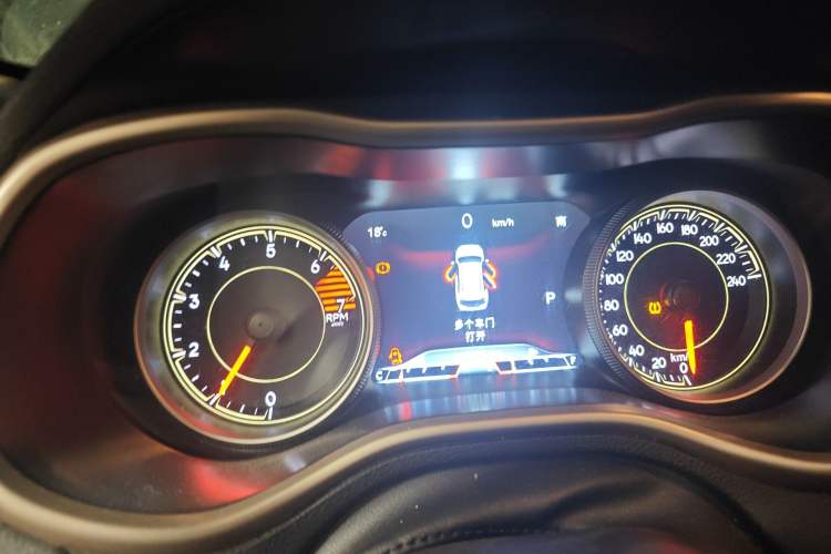 Used Jeep Cherokee 2017 2.0L Superior Edition Instrument Cluster