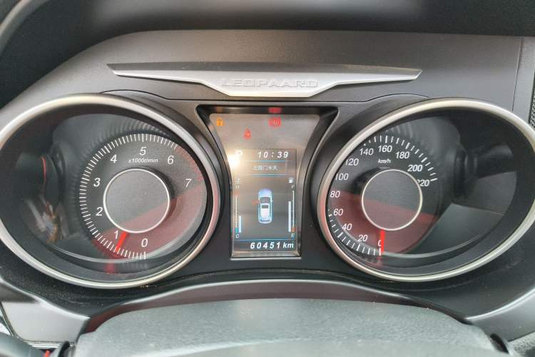 Used Leopaard CS10 2017 2.0T Automatic Urban Version Instrument Cluster