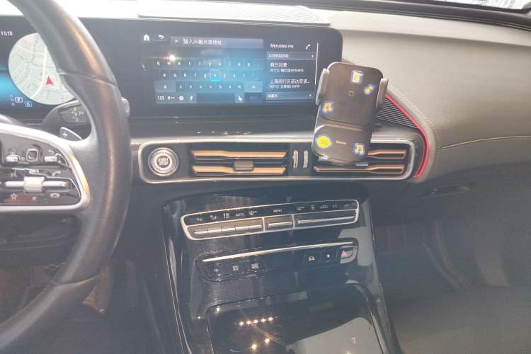 Used Mercedes-Benz EQC 2021 EQC 350 4MATIC Audio And AC Panel