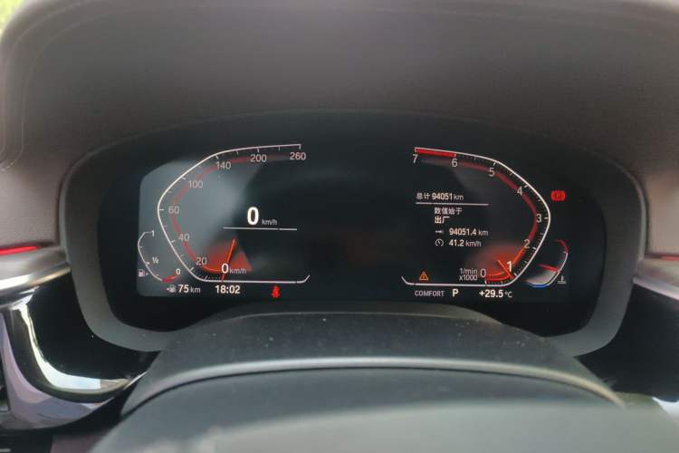 Used BMW 5 Series 2020 530Li xDrive Luxury Package Instrument Cluster