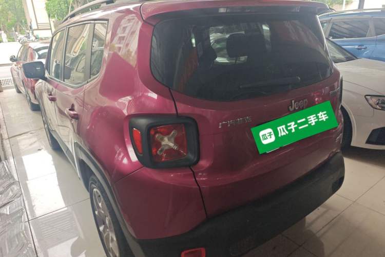 Used Jeep Renegade 2018 Connected Large Screen Version 180T Automatic High-Energy Edition Rear Left 45 Deg