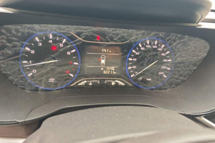 Used GAC Trumpchi GA4 2018 150N Manual Luxury Edition Odometer Close Up