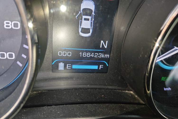 Used BAIC New Energy EU 2017 EU400 Enjoy Edition Odometer Close Up