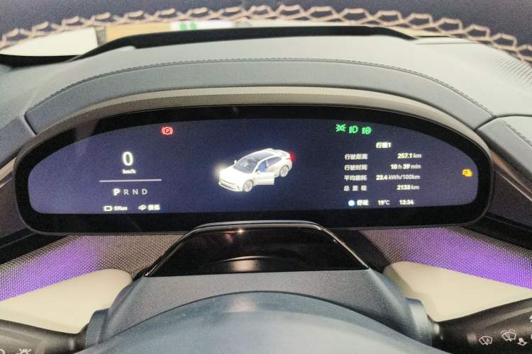 Used Zeekr 001 2025 YOU Edition 100 kWh All-Wheel Drive Instrument Cluster