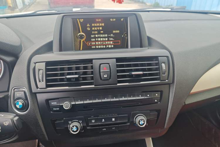 Used BMW 1 Series 2013 Revised 116i Leading Edition Audio And AC Panel