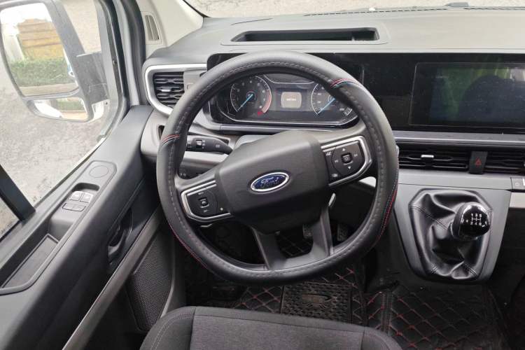 Used Ford Transit 2023 2.0T Gasoline Manual-Transmission Multi-Purpose Commercial Vehicle Mid-Drive Mid-Roof 5/6 Seats Steering Wheel