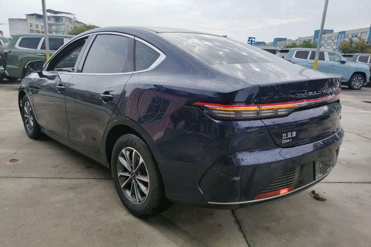 Used BYD Destroyer 05 2024 HONOR Edition DM-i 55KM Luxury Model Rear Left 45 Deg