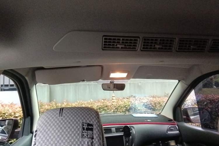 Used CHANGAN KAICHENG Ounuo S 2023 1.5L Deluxe Edition Dual-Steaming Air-Conditioned Passenger Van JL473QG 7 Seats Headliner