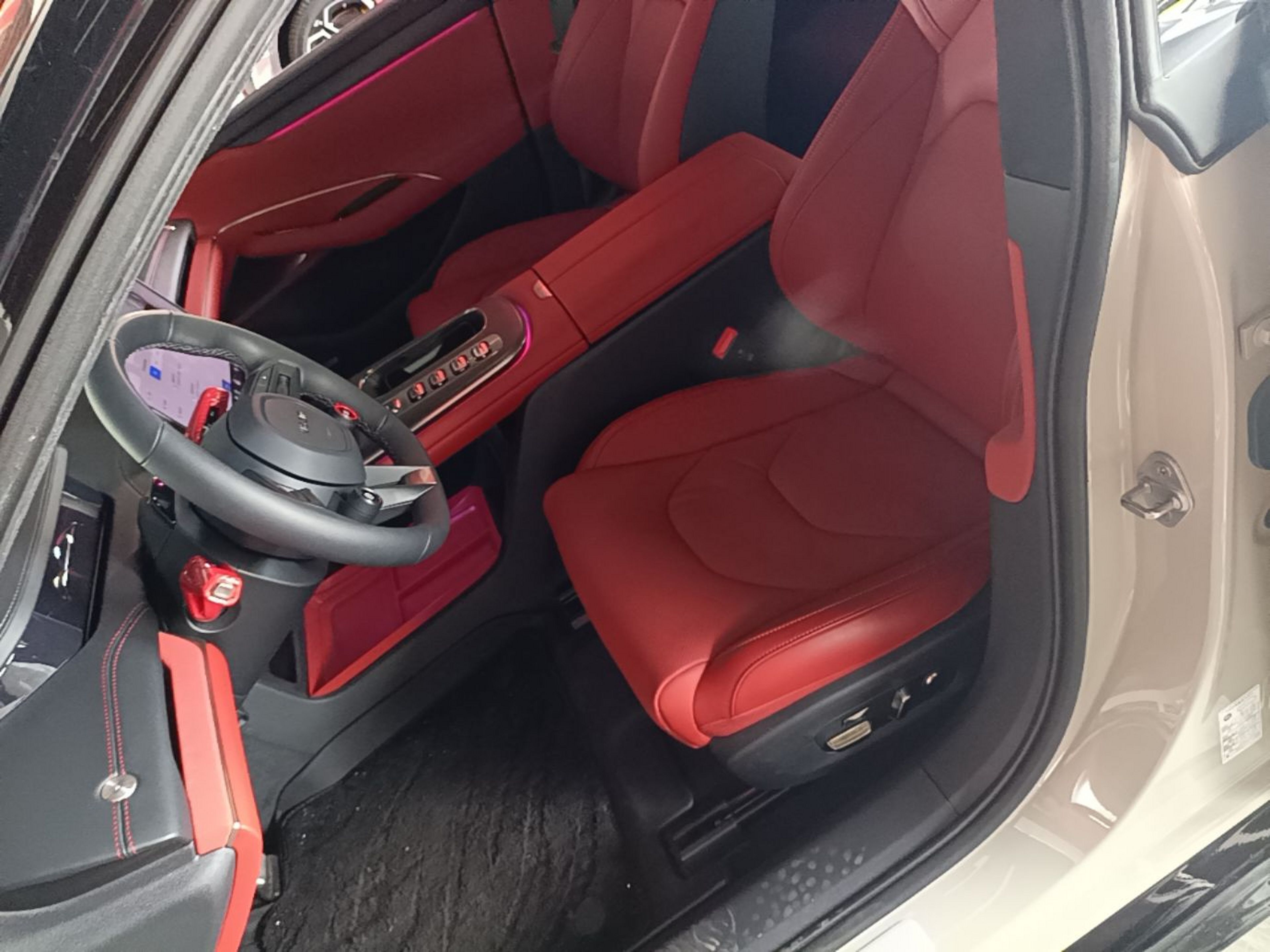 Avant de la voiture