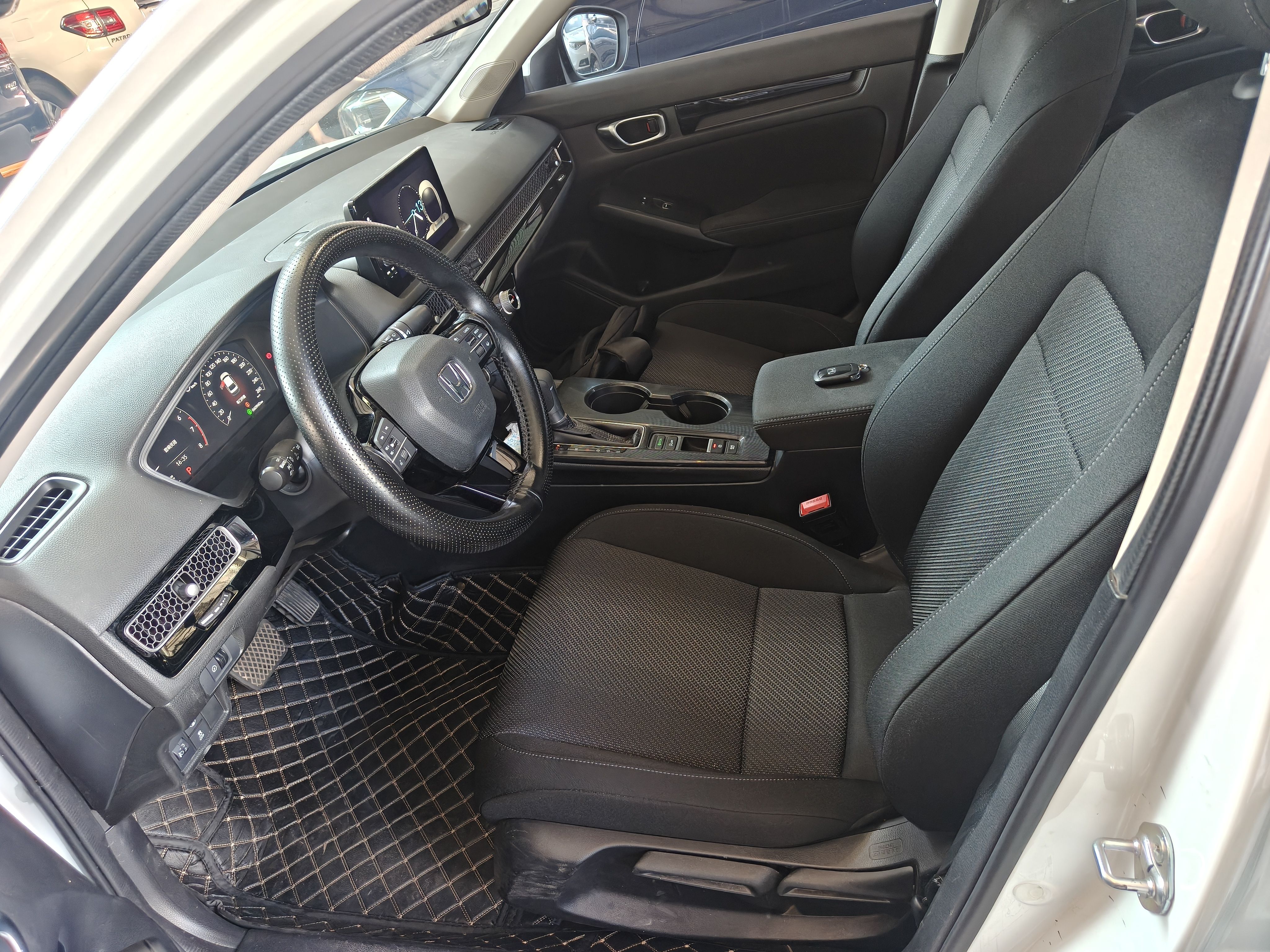 Avant de la voiture