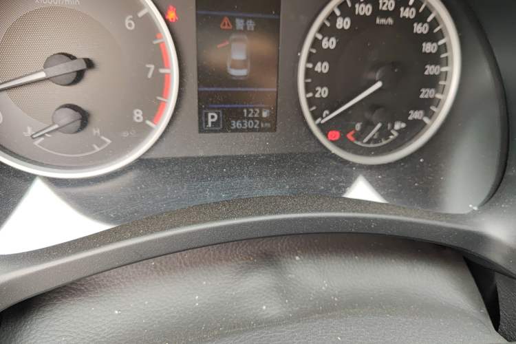 Used Nissan Sylphy 2021 1.6L XL CVT Enjoyment Edition Odometer Close Up