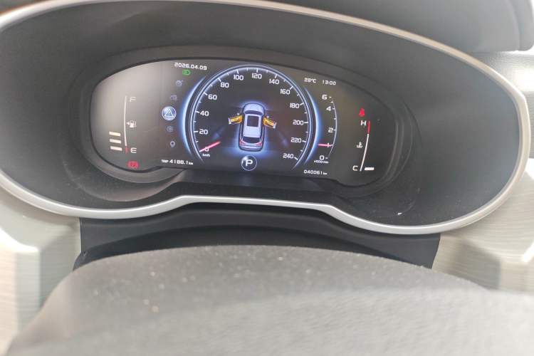 Used Geely Auto Emgrand X7 Sport 2020 1.8TD DCT Two-Wheel Drive Smart Connect 4G-Enabled Version Odometer Close Up