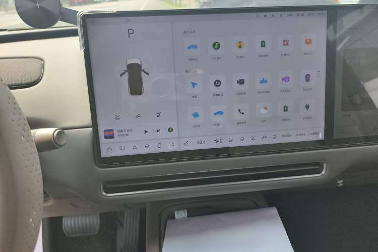 Used Li Auto i6 2025 Model Four-Wheel-Drive Standard Type Audio And AC Panel