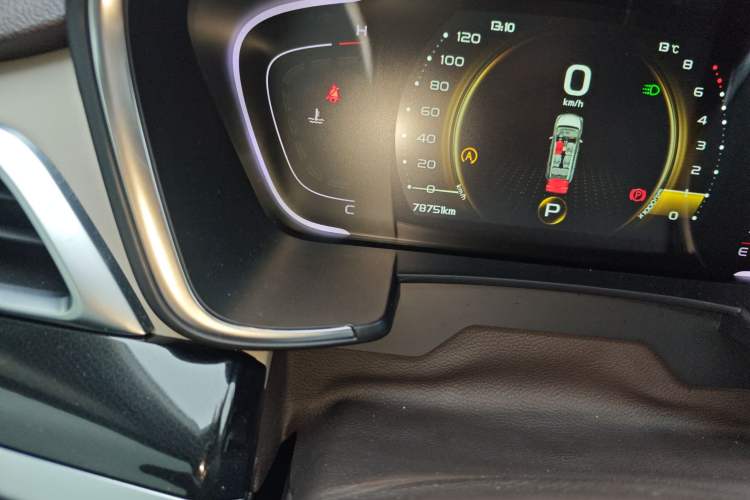 Used Geely Auto Jiajie 2019 1.5TD MHEV DCT Luxury Edition Odometer Close Up