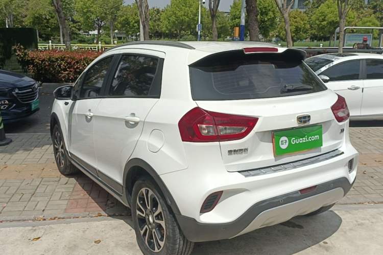 Used Geely Auto Vision X3 2017 1.5L Automatic Elite Model Rear Left 45 Deg