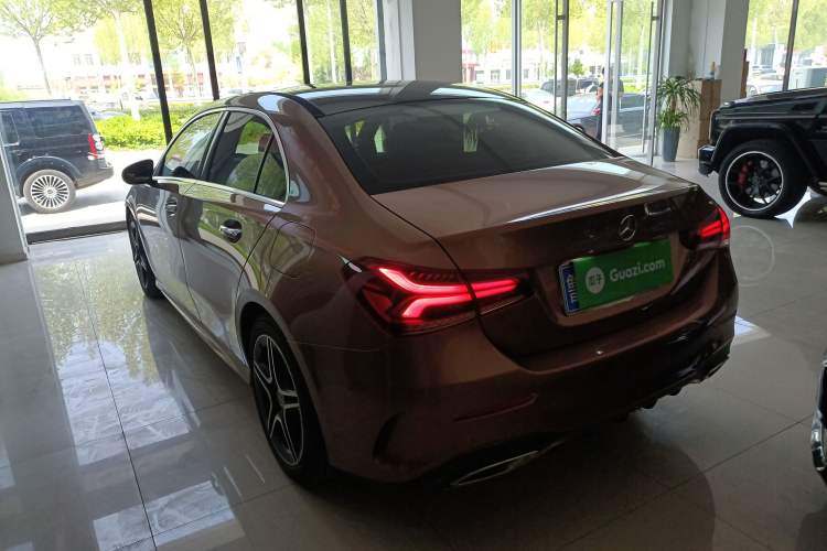 Used Mercedes-Benz A-Class 2019 Restyled A 200 L Sport Sedan Rear Left 45 Deg