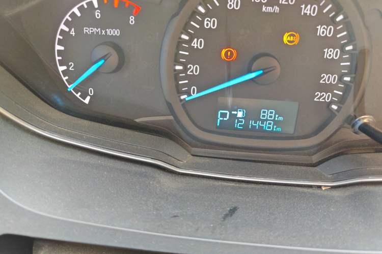 Used Ford Escort 2017 Revised Version 1.5L Automatic Comfort Edition Odometer Close Up