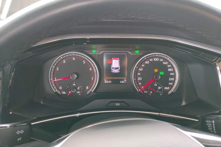Used Volkswagen Tayron 2022 280TSI Two-Wheel Drive Luxury Smart Connectivity Version Instrument Cluster