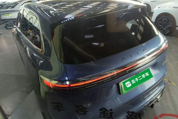 Used Hima AITO M7 2026 Model Range-Extending Ultra All-Wheel Drive 5-Seater Version Rear Left 45 Deg